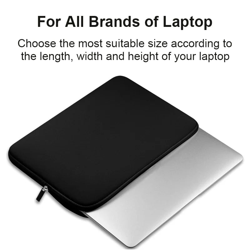 Laptop Sleeve Case PC Cover for Xiaomi Air HP Dell Laptop Bag Tablet Case For Macbook Air Pro Retina 11 12 13 14 15 15.6 inch