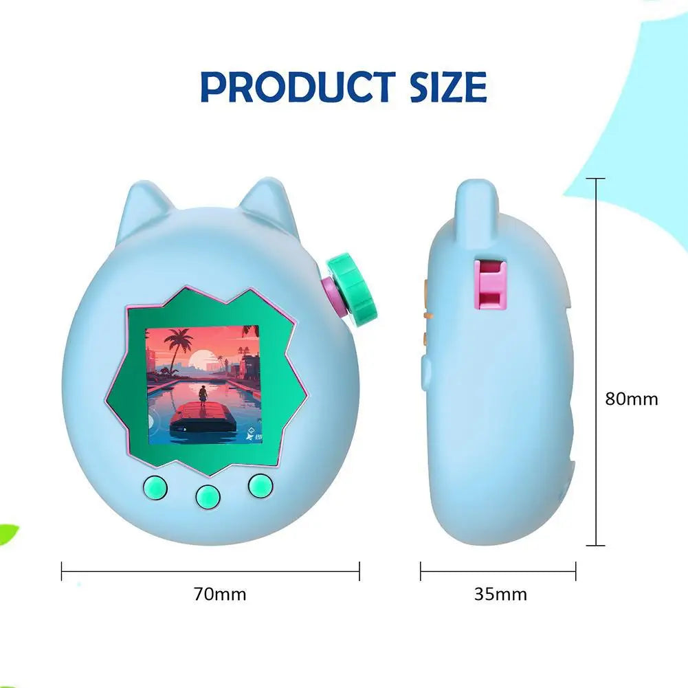 For Tamagotchi Paradise Silicone Full Cover Case Non-Slip Liquid Silicone Cute Protective Cover Soft Shell Game Accessories