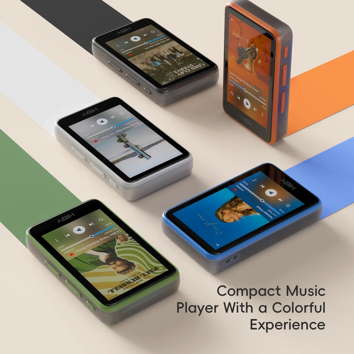 HiBy R1 HiFi Audio Music Player MP3 USB DAC WiFi Bluetooth 5.1 DSD256 PCM384kHz/32bit X1600E CS43131 MSEB Web Radio 3.5mm Output