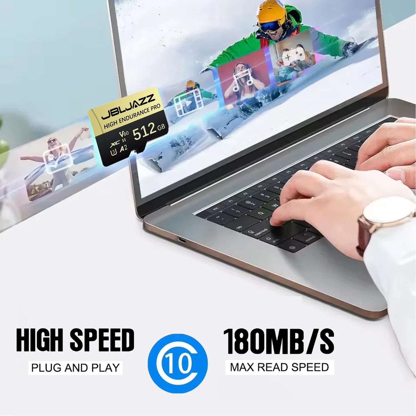Micro SD Card High Speed Cartao De Memoria 128GB U3 V60 TF Flash Cards 64GB 256GB 512GB SD Memory Card For Phone Camera Drone