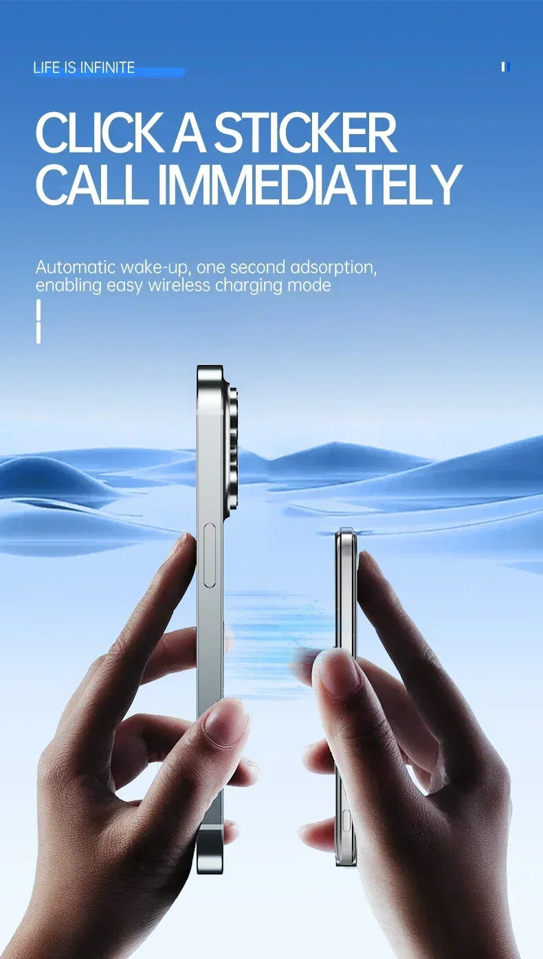 Lenovo Magnetic Wireless Power Bank PD22.5W Fast Charging Magsafe External Battery 500000mAh For iPhone Xiaomi