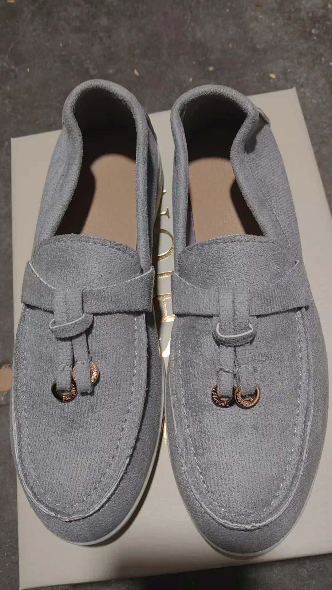 Comfortable Spring and Autumn New Large Size Soft Sole Women's Shoes British Style Fashion Flat Shoes Comfortable Casual Shoes