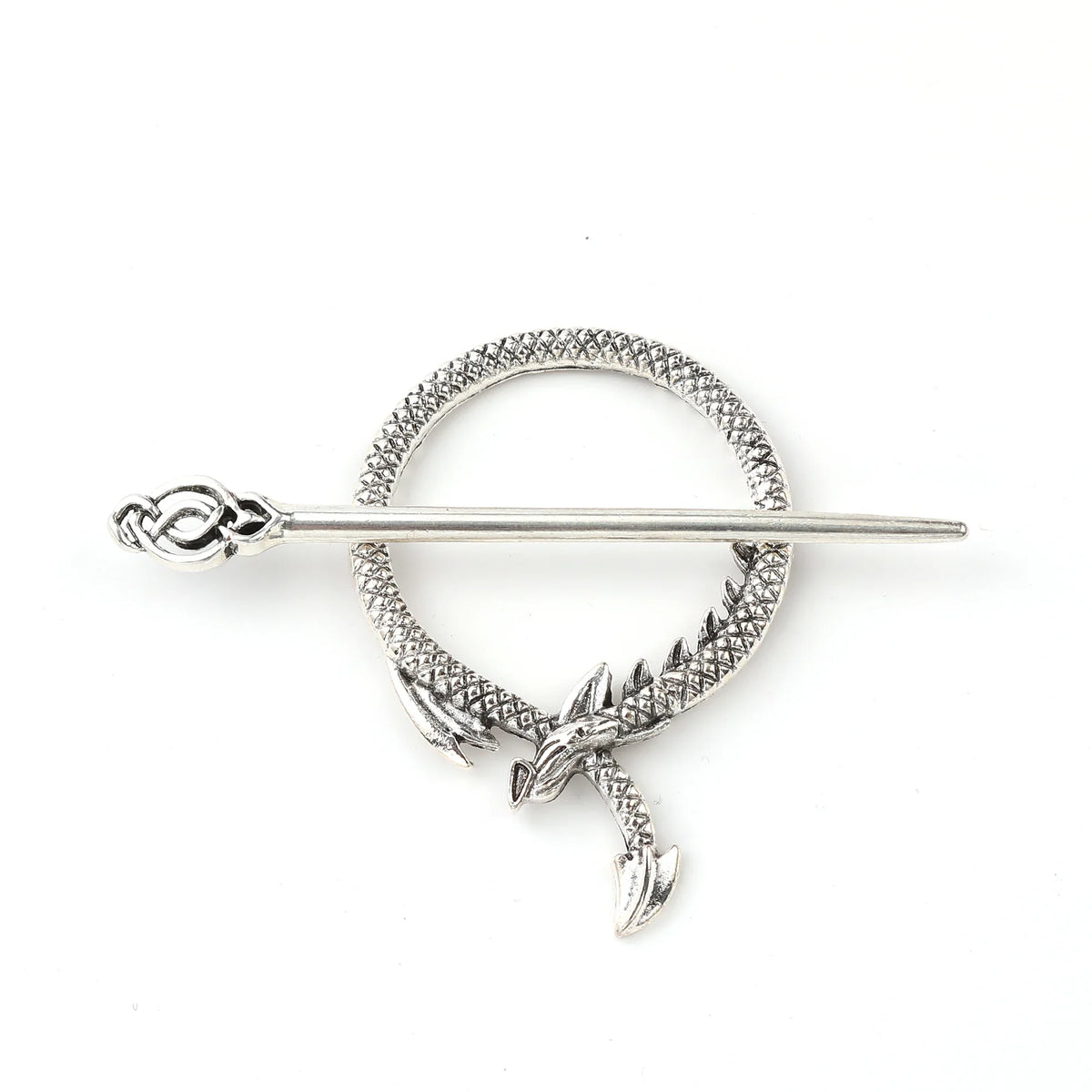 Retro Viking Dragon-Shaped Hairpin Hairpin Simple and Versatile Celtic Knot Hair Stick Hair Accessories Party Accessories for Mother's Day Valentine's Day Birthday Gift