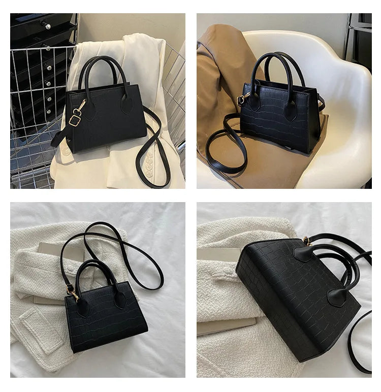 New Square Crossbody Bags for Women | Fashion Handbags & Purses & Ladies Shoulder Bag (Small Top Handle Bags)