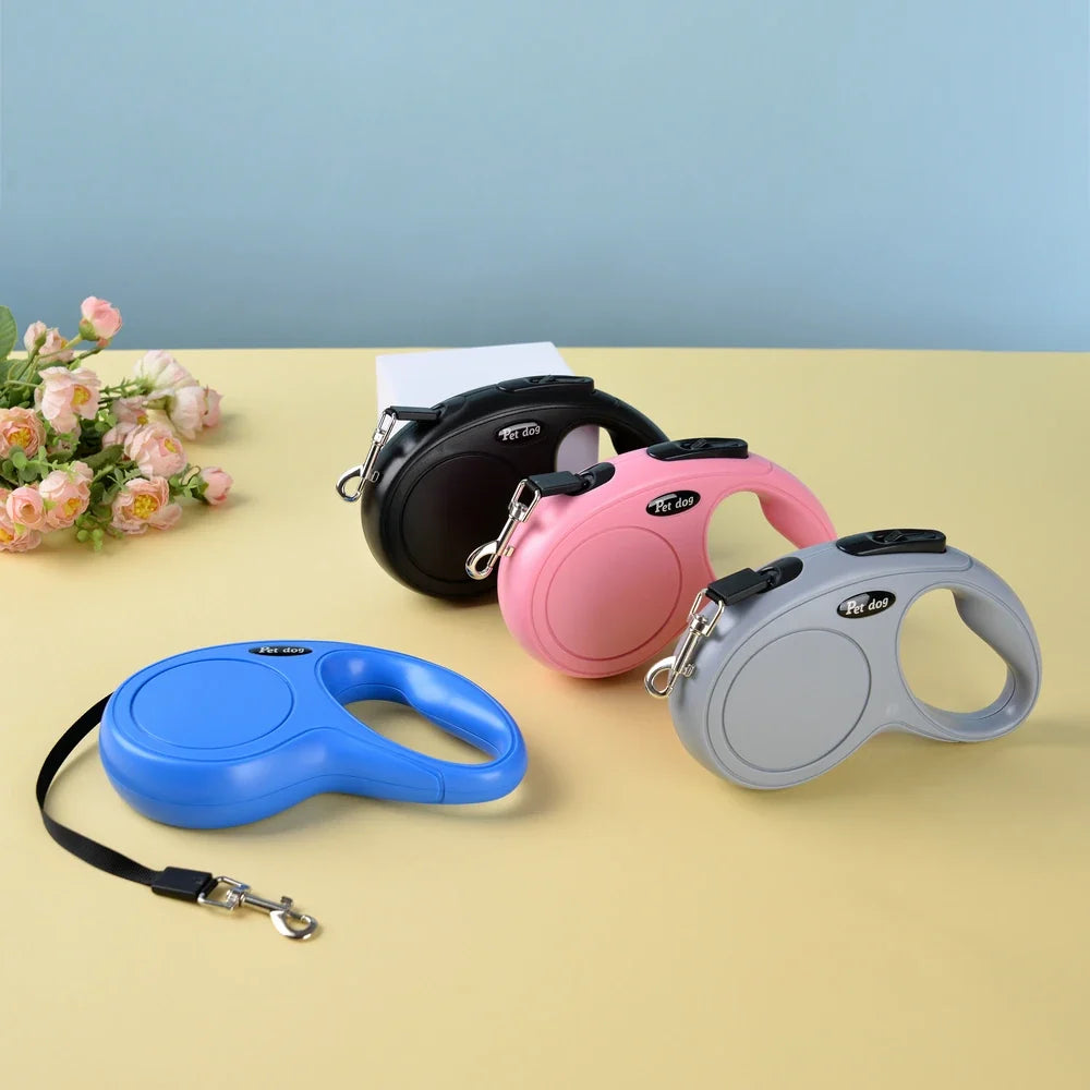 Cat Leash For Small Medium Dogs Cats Outdoor Hiking Retractable Strong Nylon Kitten Belt Sphynx Running Rope Pug Pet Supplies