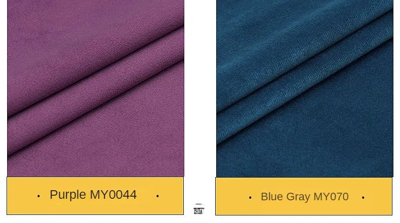 Velvet Fabric By The Meter for Tablecloth Diy Sofa Covers Curtains Sewing Thickened Soft Cloth Plain Black White Winter Textile