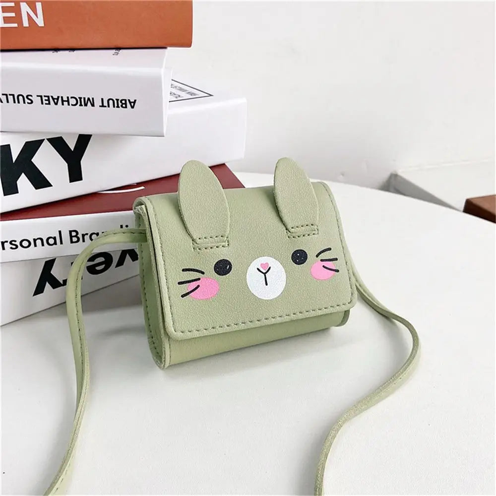 Children's Accessories Small Shoulder Bag | Cute Rabbit Baby Girls Small Crossbody Bags & Cartoon Kids Boys Mini Coin Purse Handbags