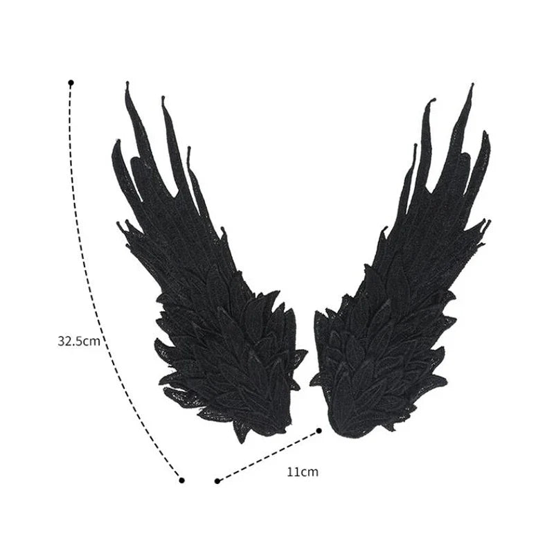 Lolita Feather Angel Wings Hair Clip Barrette Angel Wing Hairpin Lolita Anime Cosplay Hair Accessories Halloween Party Headwear