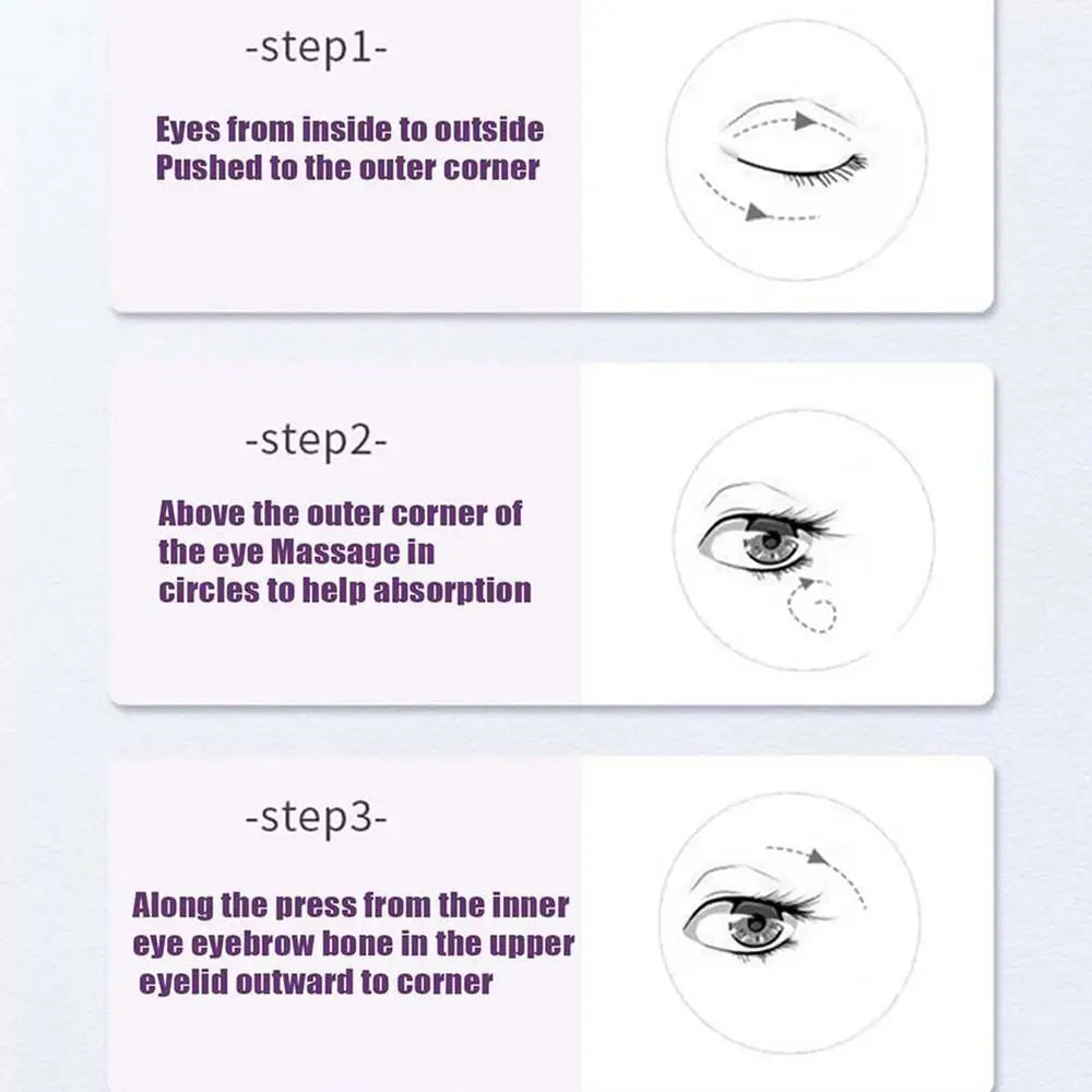 Men Eye Cream Caffeine Hyaluronate Cool Eye Gel Moisturizing Under Eye Cream For Dark Circles Puffiness Fine Lines Eye Care