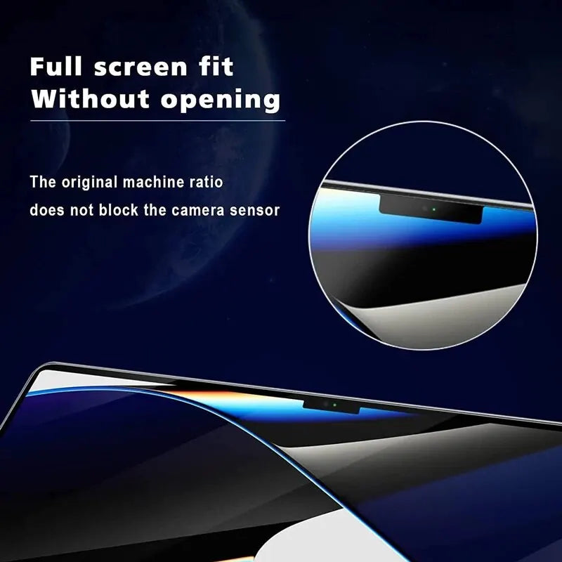Screen Protector for MacBook HD Soft Film for Air 13 Inch M1 M2 Pro 11 13 14 15 16 Inch Clear Laptop Soft Film