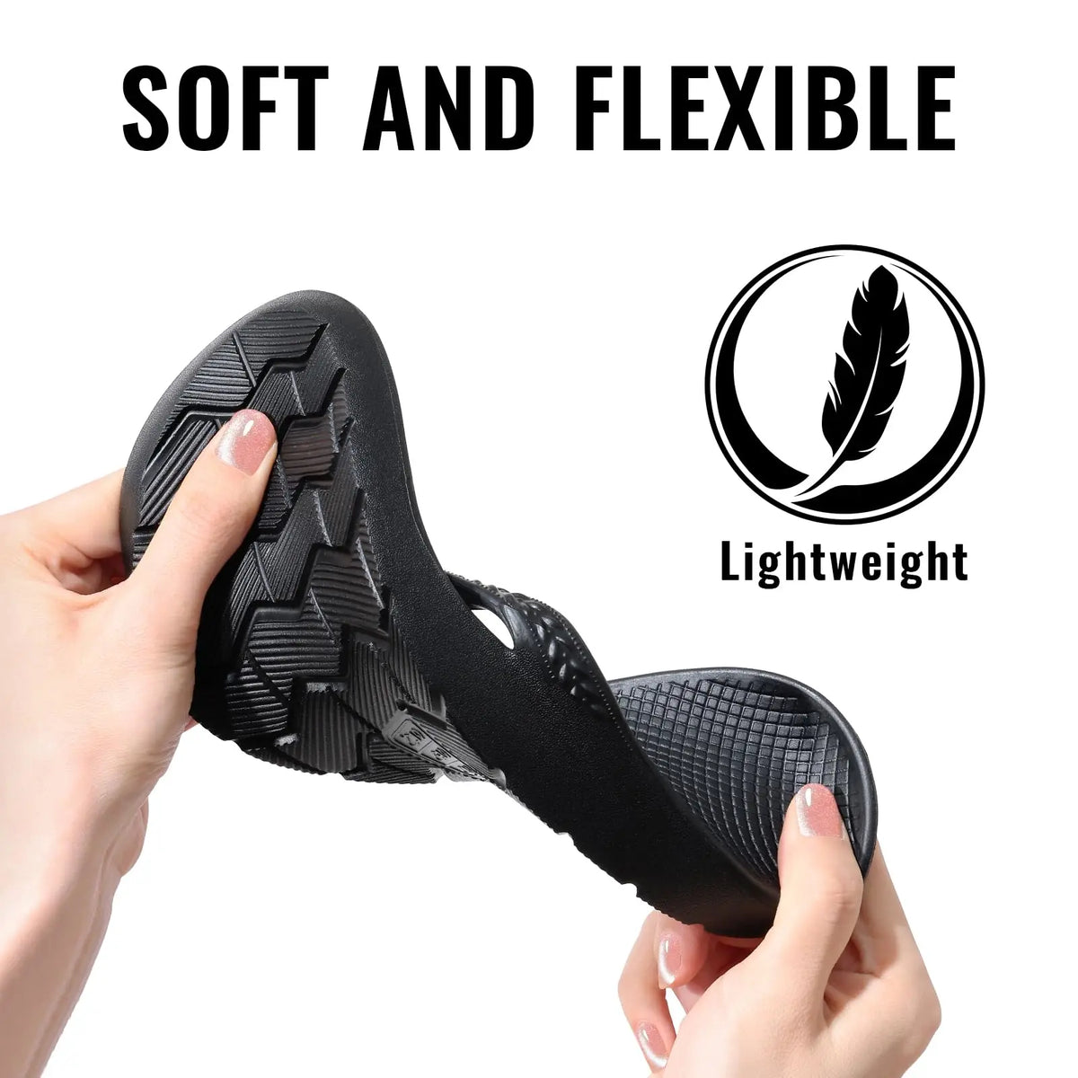 CRACOMIN New Women's Flip Flops Orthopedic Slippers With Arch Support Unisex House Sandals Summer Outdoor Non-slip Beach Slides