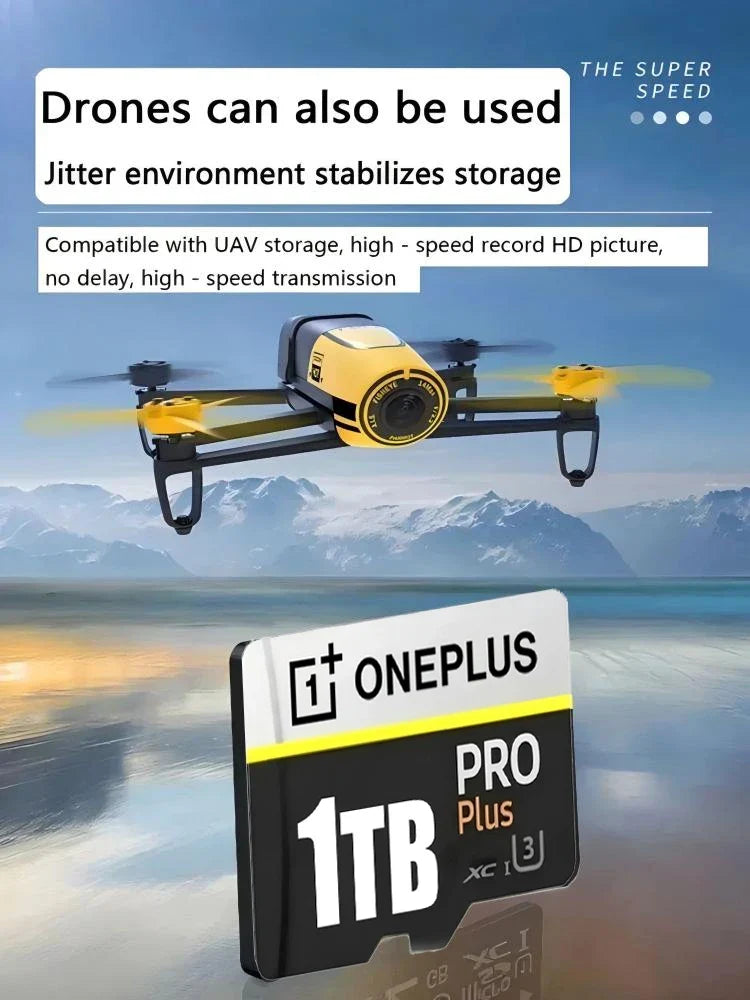 OnePlus 512GB Memory Card 1TB 2TB High Speed Full HD Video Mini SD Card 256GB 128GB Newest Micro Card For Phone Computer Camera