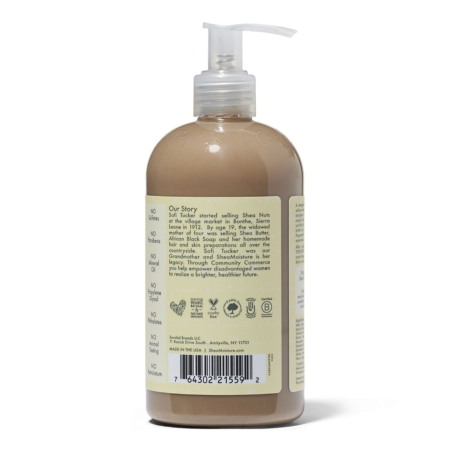 Shea Moisture Jamaican Black Castor Oil Strengthen & Restore Conditioner w/ Shea Butter, Peppermint & Apple Cider Vinegar