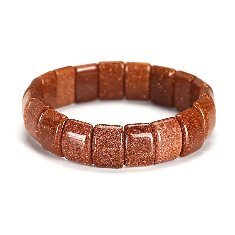 Style Loft Collection Agate Tiger Eye Crystal Volley Bracelets