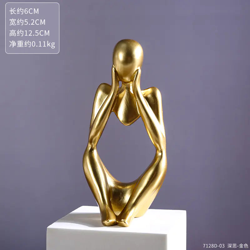 Style Loft Collection Abstract Art Thinking Figurine