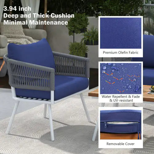 Style Loft Collection 4-piece Terrace Furniture Set