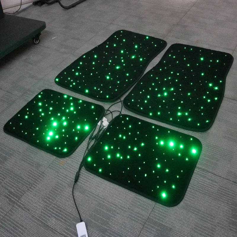 Style Loft Collection AutoStyle Voice-Activated LED Waterproof Car Floor Mats