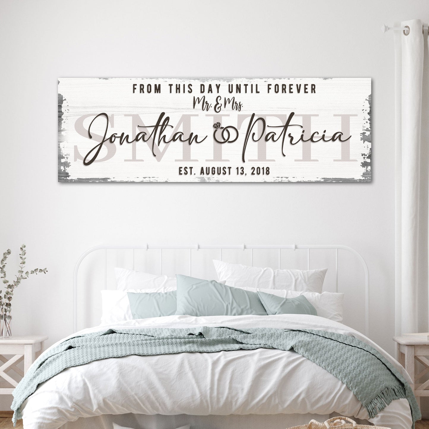 Custom Wedding Sign II