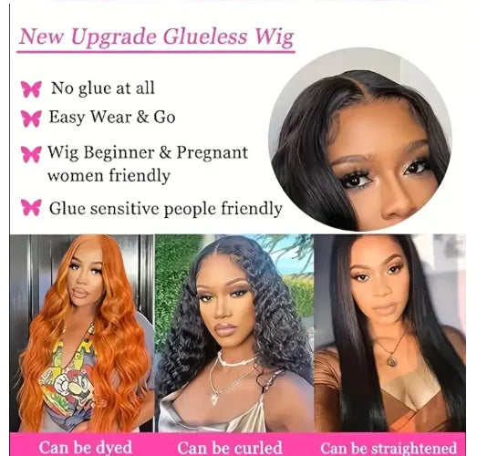 Style Loft Collection Authentic Human Hair No Glue Wig