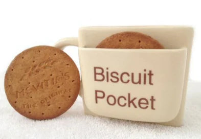 Creative Face Cookie Ceramic Mug for Coffee and Tea
