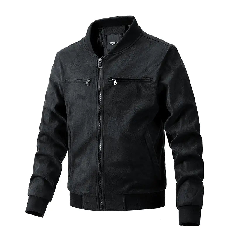 Style Loft Collection Blue Ridge Parkway Suede Biker Jacket