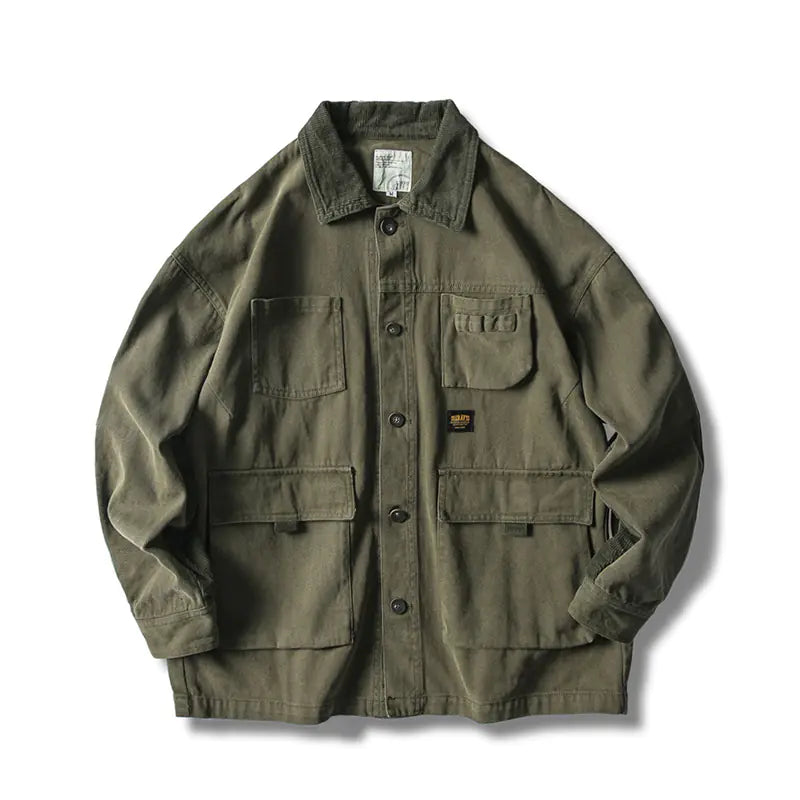 Style Loft Collection Dearborn Hamilton Corduroy Workwear Jacket
