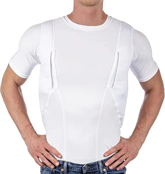 Style Loft Collection SecureStyle Concealed Carry Tactical Short Sleeve T-Shirt
