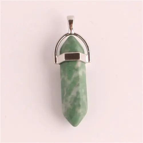 Style Loft Collection Natural Stone Crystal Agate Pendant