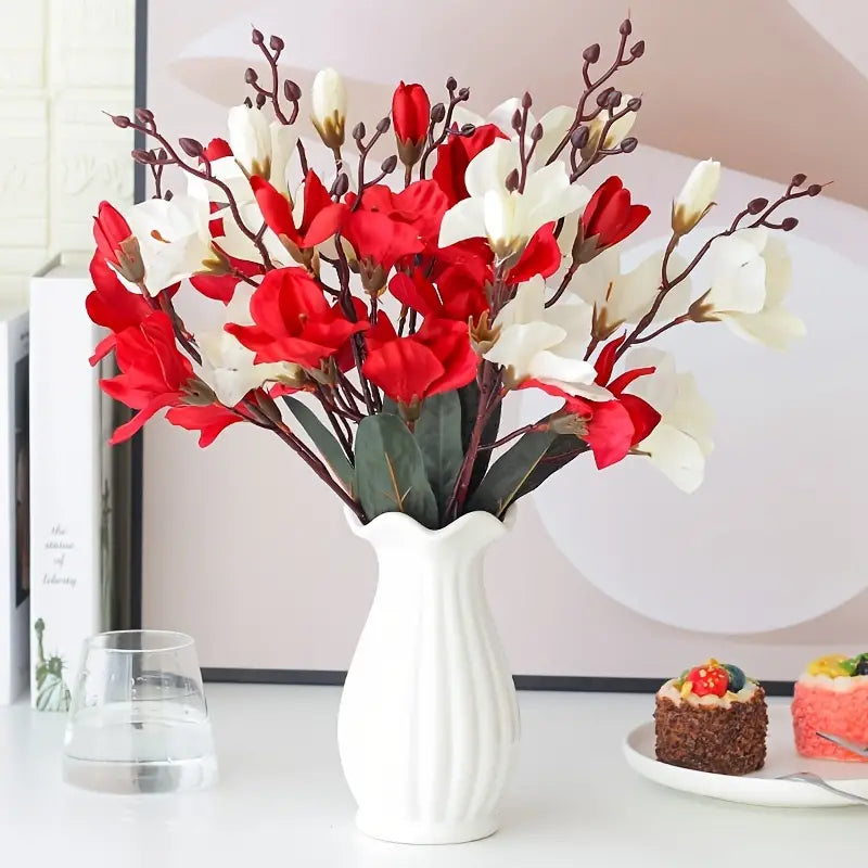 Style Loft Collection Silk Magnolia Flower Bouquet