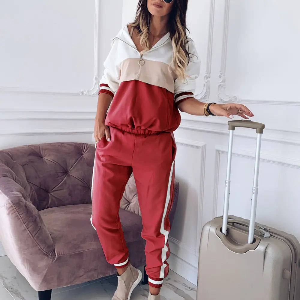 Style Loft Collection Hooded Two-Piece Leisure Set