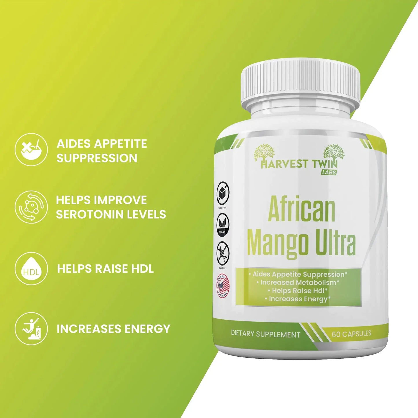Style Loft Collection African Mango Ultra for Weight Loss, Energy, Serotonin, and Cholesterol