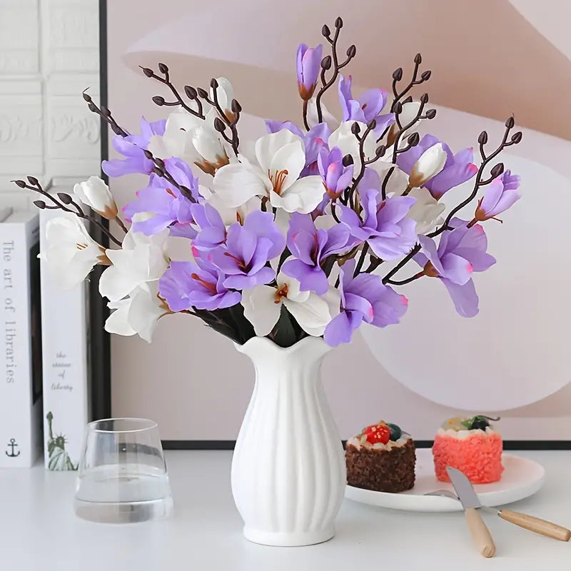 Style Loft Collection Silk Magnolia Flower Bouquet