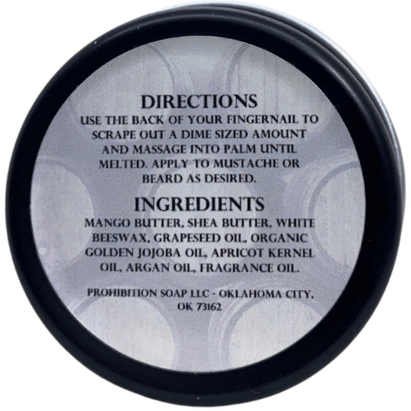 Bourbon & Vanilla Mustache Wax