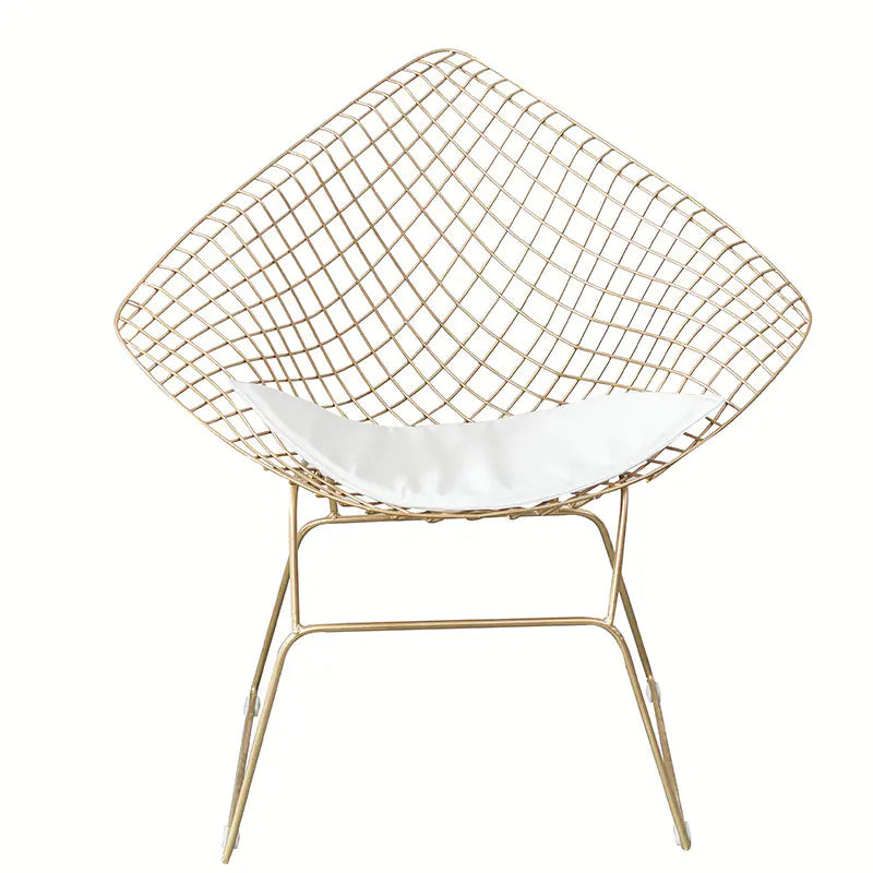 Style Loft Collection Forged Iron Backrest Stool