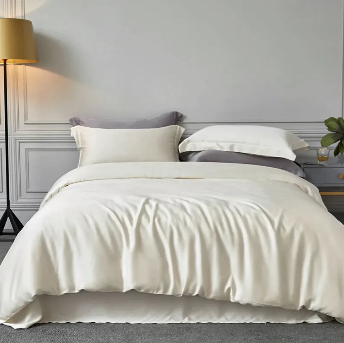 Style Loft Collection Silky Tencel Fiber Double-Sided Bedding Set