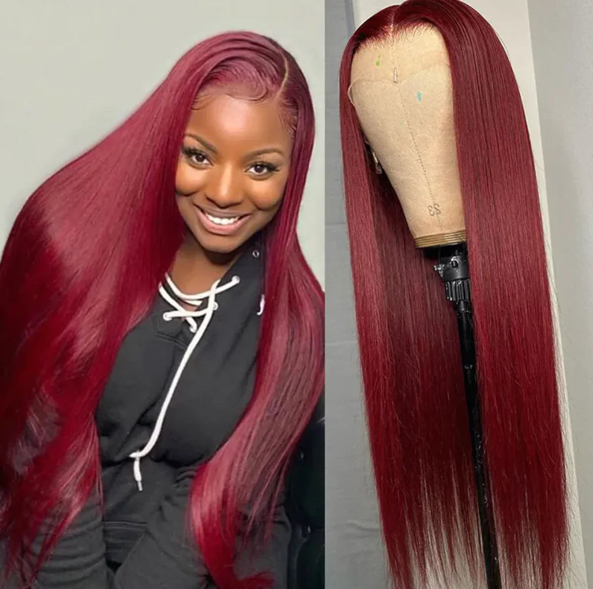 Style Loft Collection Napa Valley Lace Front Straight Human Hair Wig
