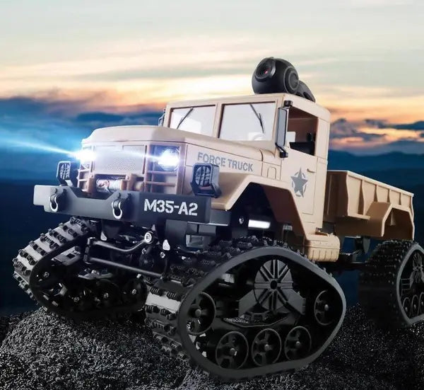 Style Loft Collection CyberStyle Remote Control Wifi Camera Off-Road Military Vehicle
