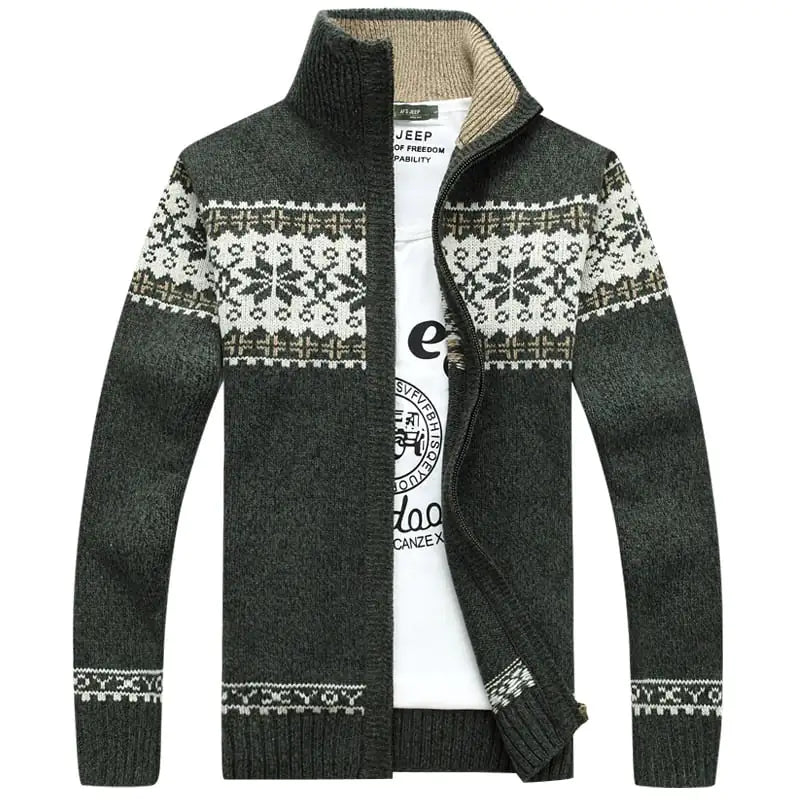 Style Loft Collection Oullins Jacquard Sweater Coat