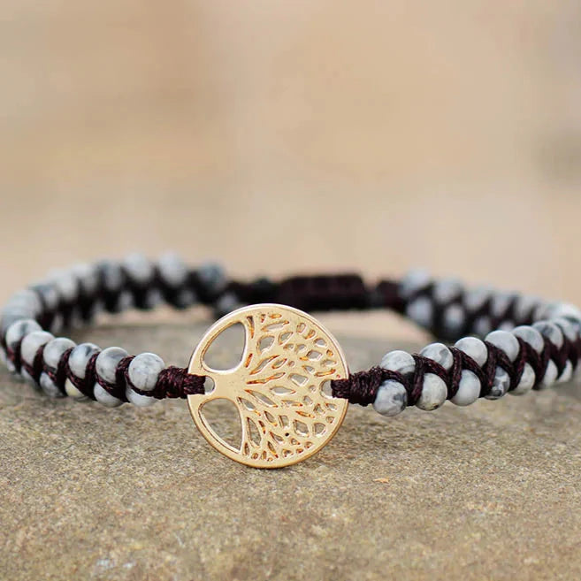 Style Loft Collection Spiritual Jasper Tree Bracelet