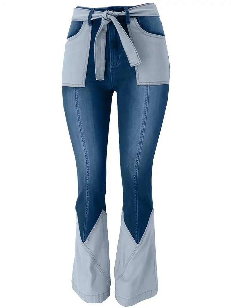Style Loft Collection High-Waist Retro Flared Jeans