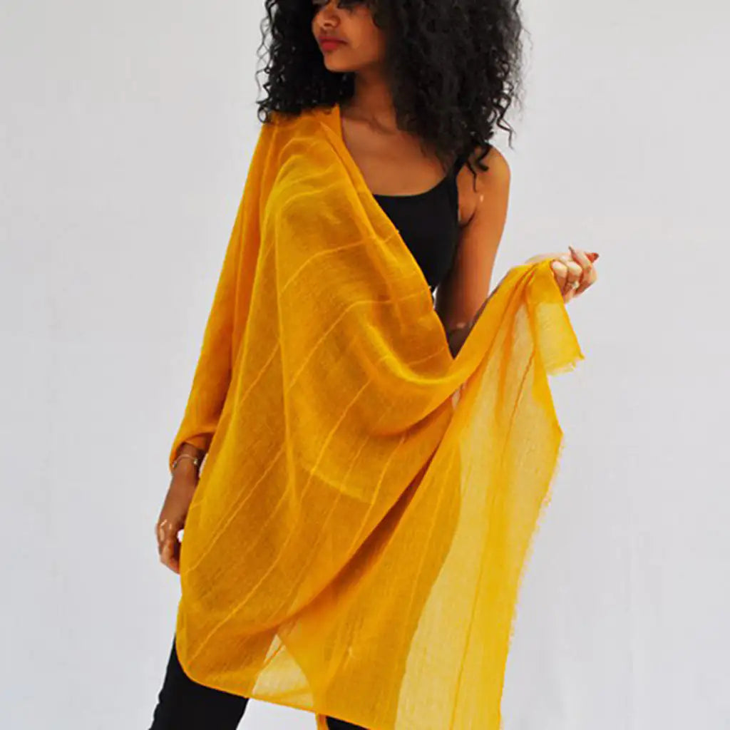 Style Loft Collection Classic Cotton Wrap Scarf