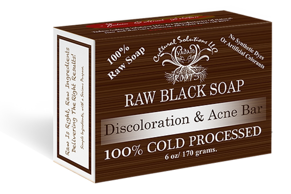 100% Raw Soap Bar, 6 oz