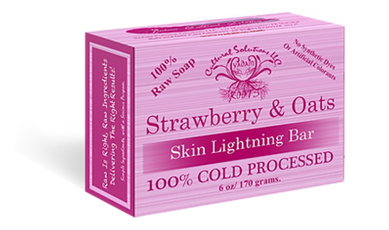100% Raw Soap Bar, 6 oz