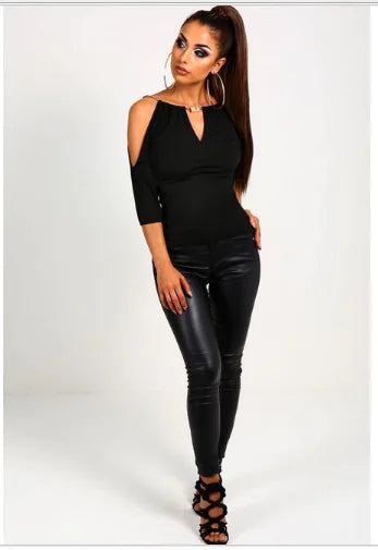 Style Loft Collection GTL in Jersey Off-Shoulder T-Shirt