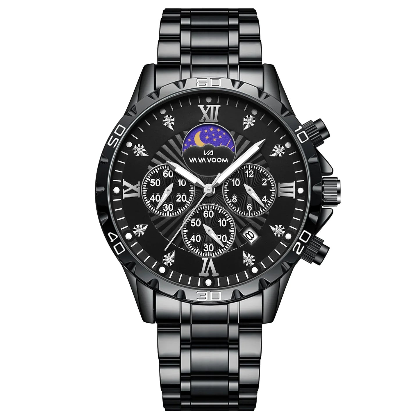 Style Loft Collection Hawthorne Luminous Calendar Quartz Watch