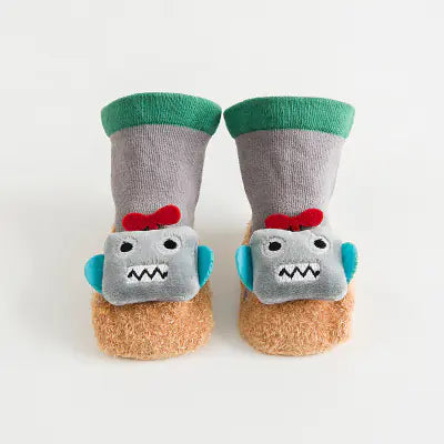 Style Loft Collection Animal Steppers Non-Slip Socks