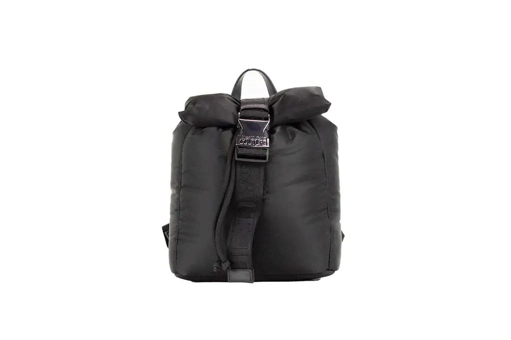 Style Loft Collection x Versace Jeans Couture Small Black Nylon Safety Buckle Backpack