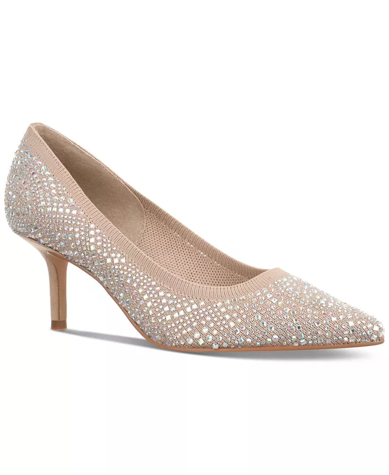 Women' Heathere Pointed-Toe Mid-Heel Pumps
