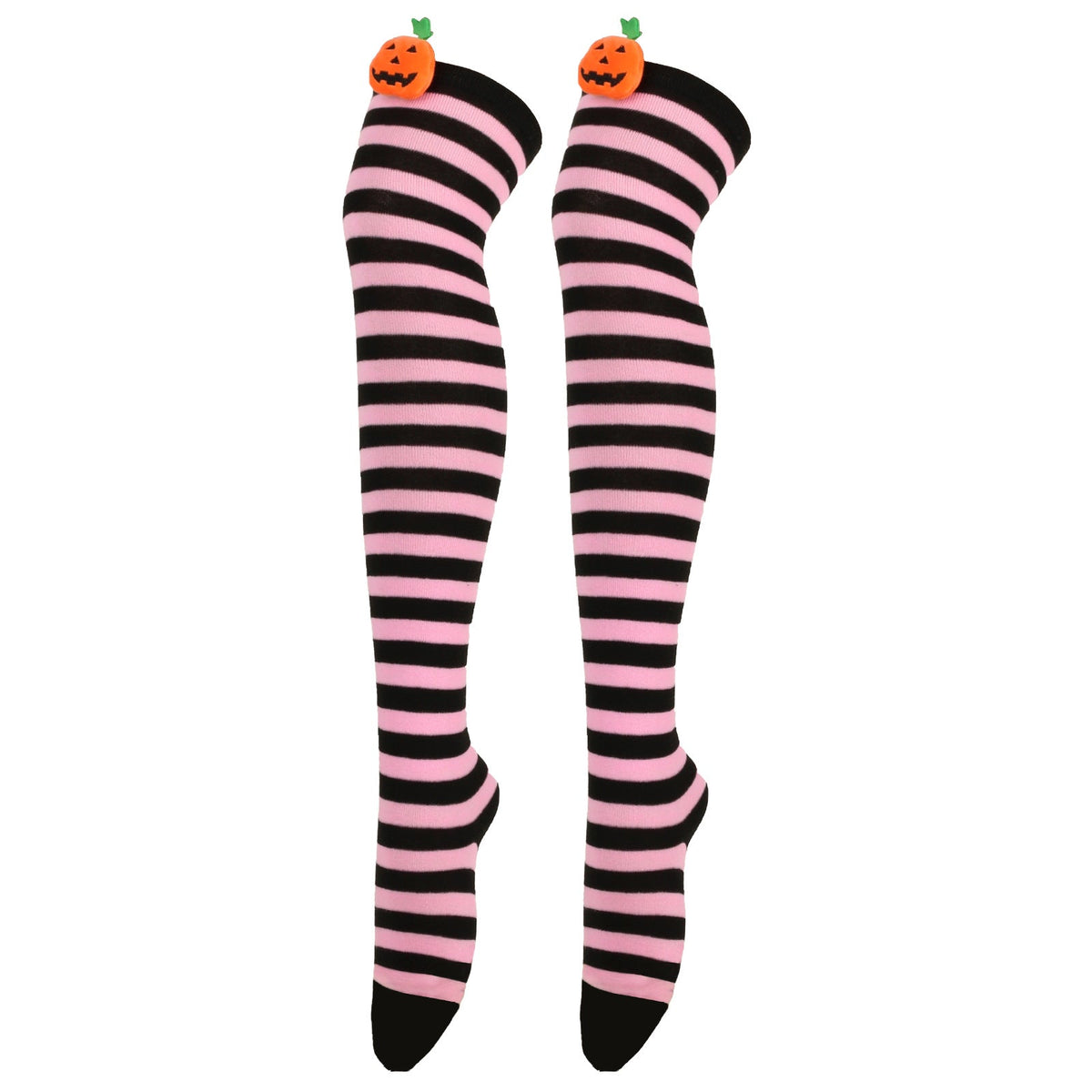 Cartoon Devil Over Knee Socks Women