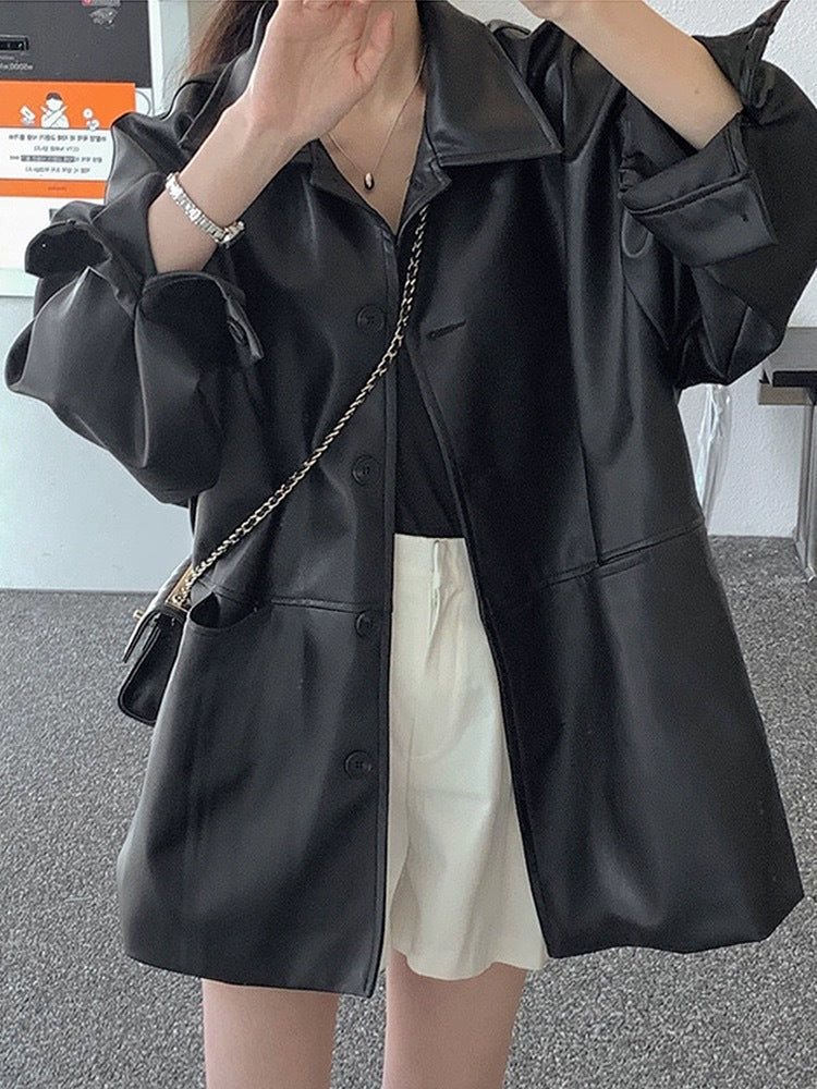 Women's Fashionable Loose All-match Jacket